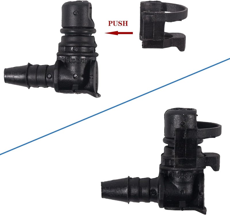 BEONEO 55354565 Throttle Valve Thermostat Body Heater Water Pipe Hose Connector Fit for Chevrolet Cruze Sonic Trax Buick Encore 1.4L 1.6L 1.8L 2013 14 15 16 17 18 19 20 21 Multi-Purpose Wiring Connector - Image 5